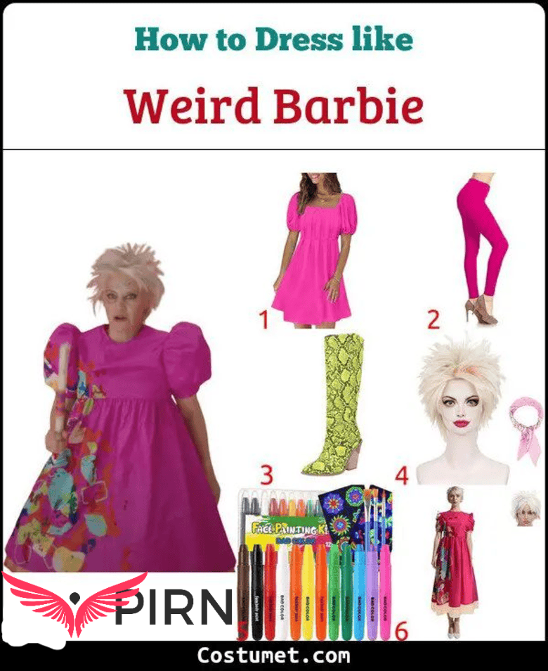 weird Barbie costume