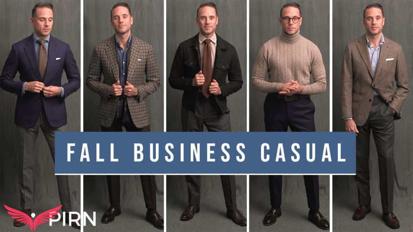 business casual heren