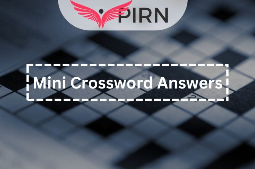 mini crossword answers